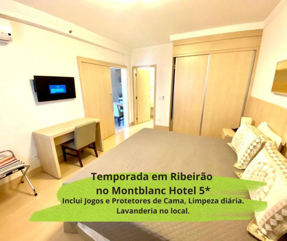 Flat Completo Com Servicos Em Hotel 5 Estrelas Ribeirão Preto Esterno foto